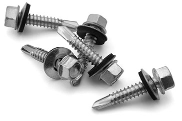 photo of a group of self drilling screws